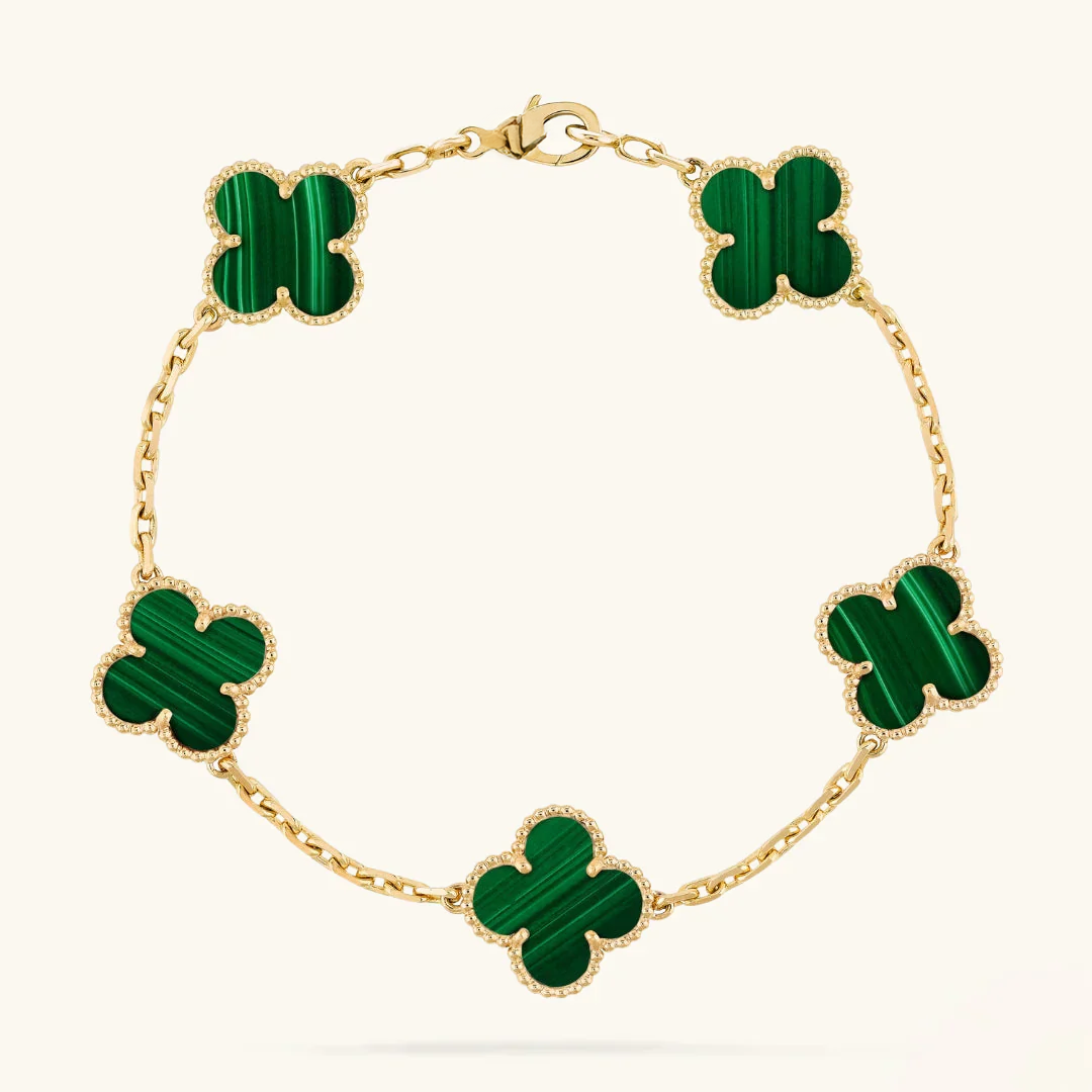 Clover Bracelet Green